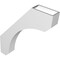 Ekena Millwork 3 1/2-in. W x 22-in. D x 26-in. H Legacy Architectural Grade PVC Knee Brace BRCP035X22X26LEC - alternate 4